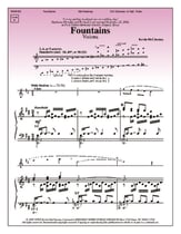 Fountains Handbell sheet music cover